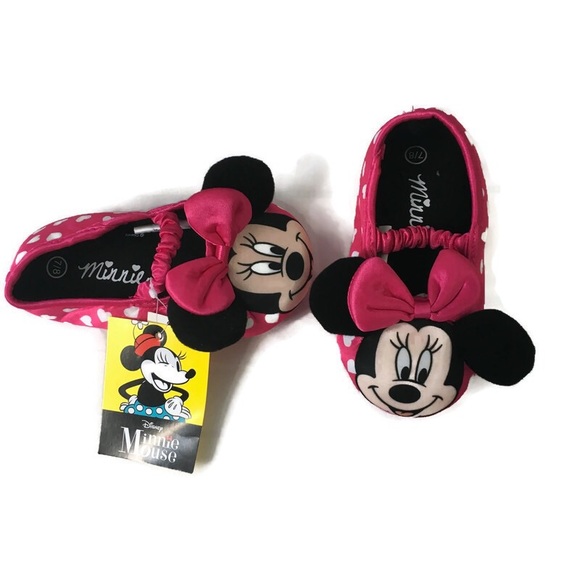 Disney Minnie Mouse Slippers - Picture 6 of 7
